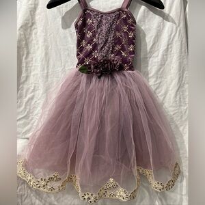 Kids Ballet Lyrical Tutu Performance Leotard Dance Costume Weissman Flower Fairy